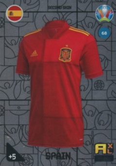 Second Skin Spain Panini UEFA EURO 2020 Kick Off Second Skins #68