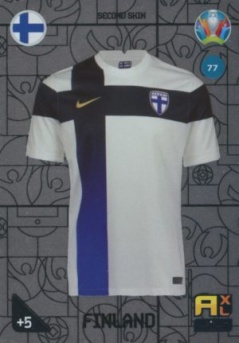 Second Skin Finland Panini UEFA EURO 2020 Kick Off Second Skins #77