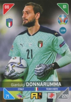 Gianluigi Donnarumma Italy Panini UEFA EURO 2020 Kick Off #109