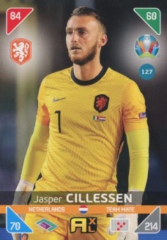 Jasper Cillessen Netherlands Panini UEFA EURO 2020 Kick Off #127