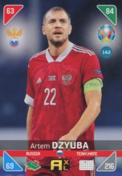 Artem Dzyuba Russia Panini UEFA EURO 2020 Kick Off #162