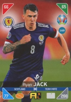 Ryan Jack Scotland Panini UEFA EURO 2020 Kick Off #169