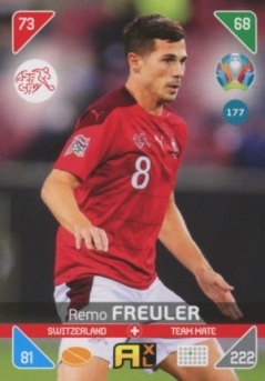 Remo Freuler Switzerland Panini UEFA EURO 2020 Kick Off #177