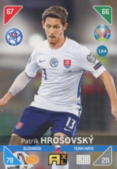 Patrik Hrosovsky Slovakia Panini UEFA EURO 2020 Kick Off #184