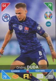 Ondrej Duda Slovakia Panini UEFA EURO 2020 Kick Off #186