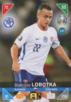 Stanislav Lobotka Slovakia Panini UEFA EURO 2020 Kick Off #187