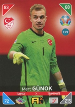 Mert Gunok Turkey Panini UEFA EURO 2020 Kick Off #199