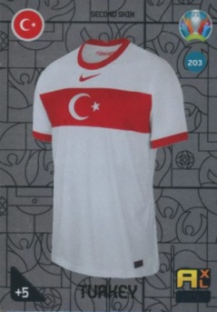 Second Skin Turkey Panini UEFA EURO 2020 Kick Off Second Skins #203