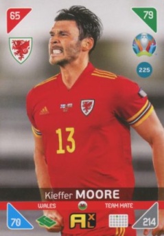 Kieffer Moore Wales Panini UEFA EURO 2020 Kick Off #225
