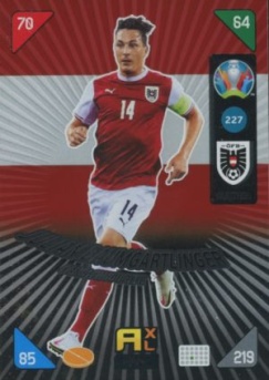 Julian Baumgartlinger Austria Panini UEFA EURO 2020 Kick Off Fans' Favourites #227