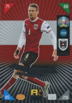 Stefan Ilsanker Austria Panini UEFA EURO 2020 Kick Off Fans' Favourites #228