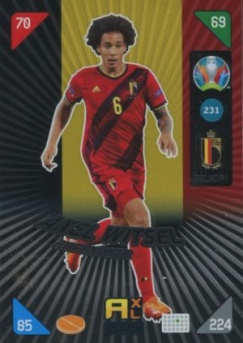 Axel Witsel Belgium Panini UEFA EURO 2020 Kick Off Fans' Favourites #231