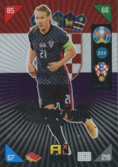 Domagoj Vida Croatia Panini UEFA EURO 2020 Kick Off Fans' Favourites #233