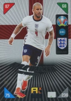 Kyle Walker England Panini UEFA EURO 2020 Kick Off Fans' Favourites #241