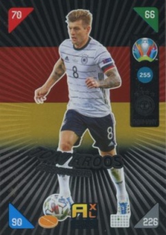 Toni Kroos Germany Panini UEFA EURO 2020 Kick Off Fans' Favourites #255