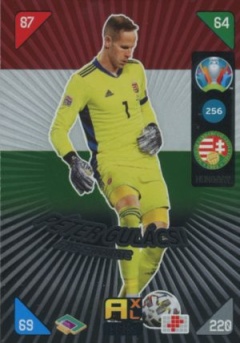 Peter Gulacsi Hungary Panini UEFA EURO 2020 Kick Off Fans' Favourites #256