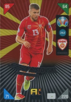 Stefan Ristovski North Macedonia Panini UEFA EURO 2020 Kick Off Fans' Favourites #262