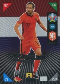 Daley Blind Netherlands Panini UEFA EURO 2020 Kick Off Fans' Favourites #265