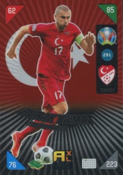 Burak Yilmaz Turkey Panini UEFA EURO 2020 Kick Off Fans' Favourites #291