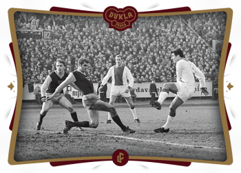 Dukla Praha Vs. Ajax Amsterdam - 1967 Bravo Dukla Legendary Cards Greatest Moments Oversize 