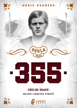 Vaclav Samek Dukla Praha Bravo Dukla Legendary Cards Magic Numbers Orange /48 #MN-SAV