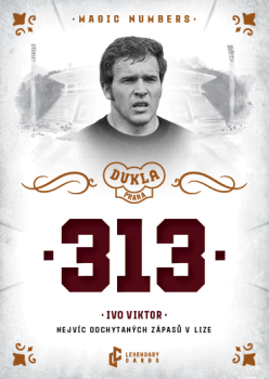 Ivo Viktor Dukla Praha Bravo Dukla Legendary Cards Magic Numbers Orange /48 #MN-VI1