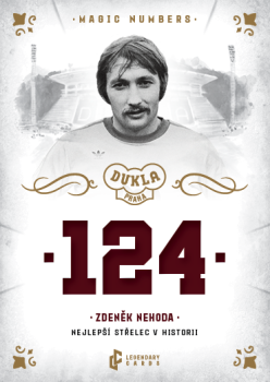 Zdenek Nehoda Dukla Praha Bravo Dukla Legendary Cards Magic Numbers Gold Mat /11 #MN-NE1