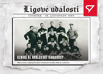 Vznika AC Kralovske Vinohrady Sparta Praha Dekady Fotbalove Ligy 2023 SportZoo Ligove udalosti #LU-002
