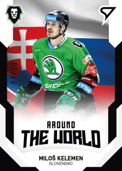 Milos Kelemen Mlada Boleslav Tipsport ELH 2021/22 SportZoo 2. serie Around the World /30 #ATW-46