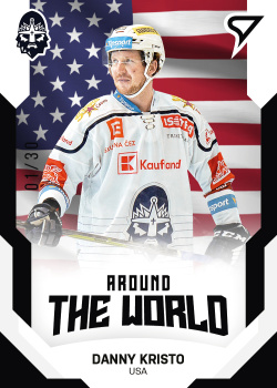 Danny Kristo Kladno Tipsport ELH 2021/22 SportZoo 2. serie Around the World /30 #ATW-72