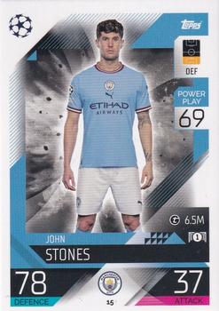 John Stones Manchester City 2022/23 Topps Match Attax ChL #15