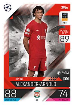 Trent Alexander-Arnold Liverpool 2022/23 Topps Match Attax ChL #30
