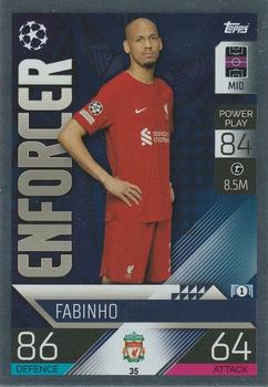 Fabinho Liverpool 2022/23 Topps Match Attax ChL Enforcer #35