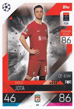 Diogo Jota Liverpool 2022/23 Topps Match Attax ChL #42