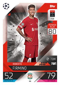 Roberto Firmino Liverpool 2022/23 Topps Match Attax ChL #44