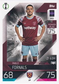 Pablo Fornals West Ham United 2022/23 Topps Match Attax ChL Captain #58