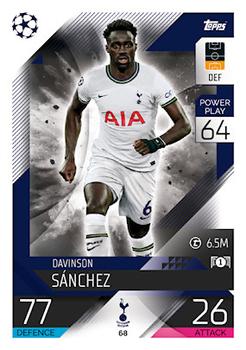 Davinson Sanchez Tottenham Hotspur 2022/23 Topps Match Attax ChL #68
