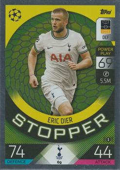 Eric Dier Tottenham Hotspur 2022/23 Topps Match Attax ChL Stopper #69
