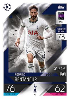 Rodrigo Bentancur Tottenham Hotspur 2022/23 Topps Match Attax ChL #73