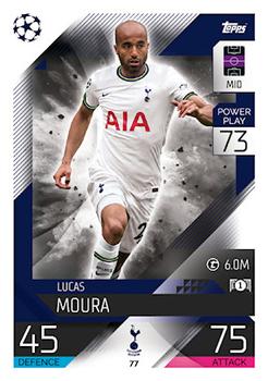 Lucas Moura Tottenham Hotspur 2022/23 Topps Match Attax ChL #77
