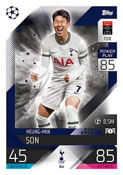 Heung-Min Son Tottenham Hotspur 2022/23 Topps Match Attax ChL #80