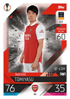 Takehiro Tomiyasu Arsenal 2022/23 Topps Match Attax ChL #88