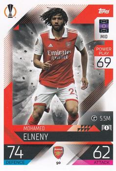 Mohamed Elneny Arsenal 2022/23 Topps Match Attax ChL #90