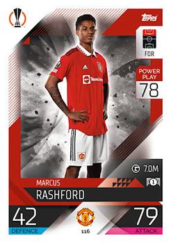 Marcus Rashford Manchester United 2022/23 Topps Match Attax ChL #116