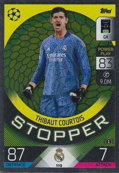 Thibaut Courtois Real Madrid 2022/23 Topps Match Attax ChL Stopper #119