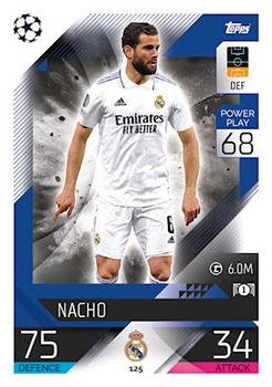 Nacho Real Madrid 2022/23 Topps Match Attax ChL #125