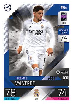 Federico Valverde Real Madrid 2022/23 Topps Match Attax ChL #127