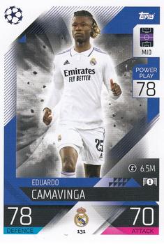 Eduardo Camavinga Real Madrid 2022/23 Topps Match Attax ChL #131