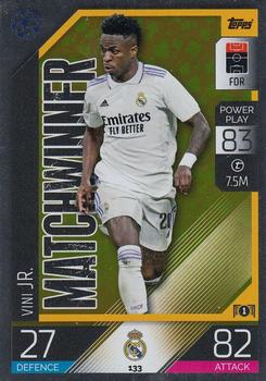 Vini Jr. Real Madrid 2022/23 Topps Match Attax ChL Matchwinner #133