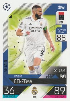 Karim Benzema Real Madrid 2022/23 Topps Match Attax ChL #135